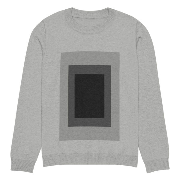 A Sizes – Light – Jacquard Knitted crew neck sweater - Image 4