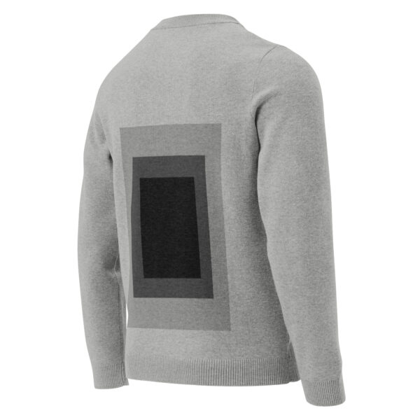 A Sizes – Light – Jacquard Knitted crew neck sweater - Image 2