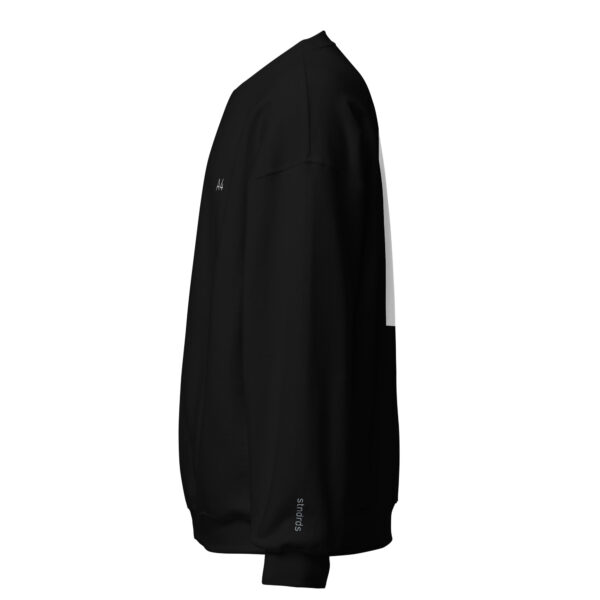 A4 - Black Sweater - Solid White - Image 3