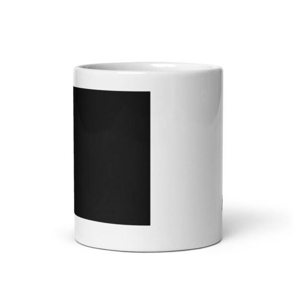A7 - Solid Black - White Glossy Mug - Image 3