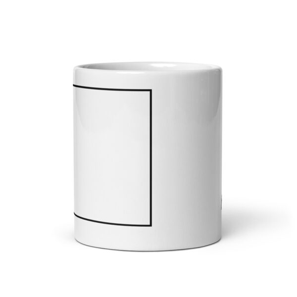 A7 - Black Outline - White Glossy Mug - Image 3