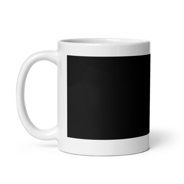 A7 - Solid Black - White Glossy Mug - Image 2